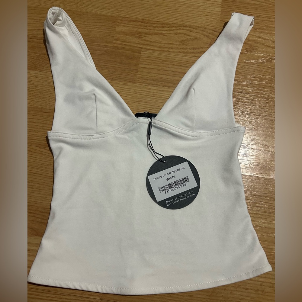 White Fox White ‘Taking Up Space’ Top